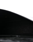 Grained Calfskin Large Bobby Flap Black