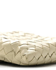 Calfskin Intrecciato Mini Hop Travertine