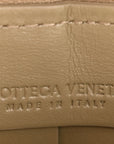 Lambskin Maxi Intrecciato Cassette Camera Bag Travertine