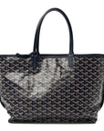Goyardine Reversible Anjou PM Navy