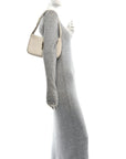 Smooth Calfskin Le 5 A 7 Hobo Blanc Vintage