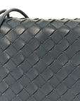 Nappa Intrecciato Small Loop Camera Bag Thunder