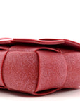 Rubber Maxi Intrecciato Extra Mini Cassette Crossbody Bag Firework