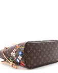 LV X TM Monogram Flowers Neverfull MM