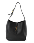 Smooth Calfskin Small Le 5 A 7 Soft Hobo Black