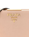 Saffiano City Calf Light Frame Bag Cammeo