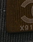 Lambskin Quilted Trendy CC Wallet On Chain WOC Black