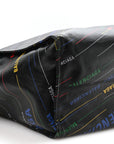 Agneau Logo Print Market XL Shopper Black Black