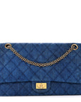 Denim Quilted 2.55 Reissue 226 Double Flap Blue