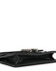 Velvet Super Mini Dionysus Shoulder Bag Black