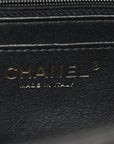 Lambskin Quilted Mini Rectangular Flap Black