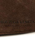 Suede Foulard Intrecciato Small Arco Tote Brownie