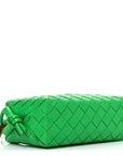 Nappa Intrecciato Mini Loop Camera Bag Parakeet