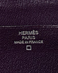 Shiny Alligator Bearn Wallet Amethyst