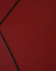 Soft Grained Calfskin Medium Belt Cabas Phantom Coquelicot