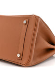 Togo Swift Officier Birkin 30 Gold Ambre