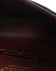 Lambskin Quilted Small Double Flap Black