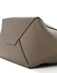Soft Grained Calfskin Small Belt Cabas Phantom Taupe