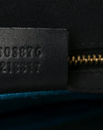 Suede Patent GG Web Medium Ophidia Chain Shoulder Bag Black