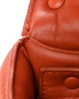Lambskin Maxi Intreccio Padded Chain Cassette Crossbody Bag Clay