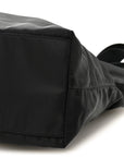 Tessuto Nylon Shopping Tote Black