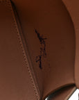 Nappa Maxi Intrecciato Medium Arco Tote Black Tan