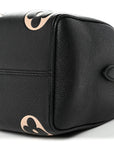 Empreinte Monogram Giant Speedy Bandouliere 25 Black Beige