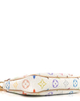 LV X TM Monogram Multicolor Pochette Accessories White