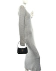 Smooth Calfskin Le 5 A 7 Mini Hobo Black