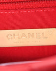 Lambskin Quilted Medium CHNL 19 Flap Red