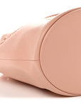 Caviar Deauville Drawstring Bucket Bag Light Pink
