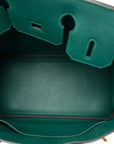Epsom Birkin 30 Malachite