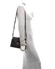 Smooth Calfskin Small Liberta Shoulder Bag Fondant