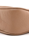 Pebbled Calfskin Small Soho Disco Bag Camelia