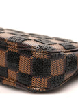 Damier Paillettes Mini Pochette Accessories Black