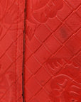 Nappa Intrecciomirage Butterfly Tote Red