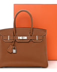 Togo Birkin 30 Gold