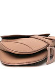 Ultra Matte Calfskin Saddle Bag Blush