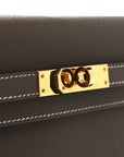 Madame Calfskin Kelly Elan Etoupe