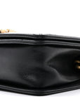 Caviar Quilted Small Boy Flap Black