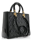 Patent Cannage Large Lady D1OR Black