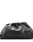 Smooth Butter Calf The Pouch Oversized Clutch Black