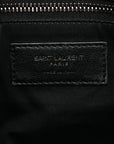 Crinkled Lambskin Matelasse Monogram Medium Niki Chain Satchel Dark Green