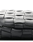 Nappa Intrecciato Mini Sardine Bag Black