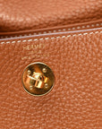 Taurillon Clemence Mini Lindy 20 Gold