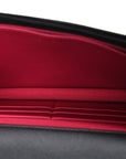 Lambskin Plexiglass Quilted Coco Love Wallet On Chain WOC Black