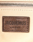 Suede Crocodile Embossed Le Turismo Dark Brown