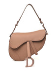 Ultra Matte Calfskin Saddle Bag Blush