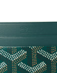 Goyardine Saint Sulpice Card Holder Green