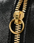 Monogram Matelasse Diagonal Small GG Marmont Chain Shoulder Bag Beige Black